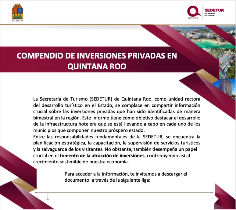 Compendio de Inversiones Turísticas