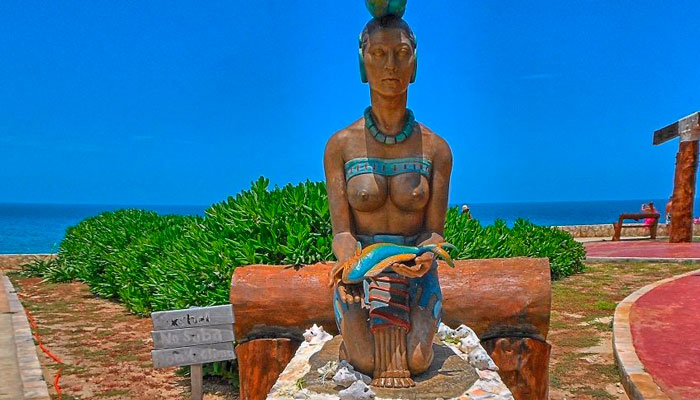 Ruinas del templo de la diosa ixchel image